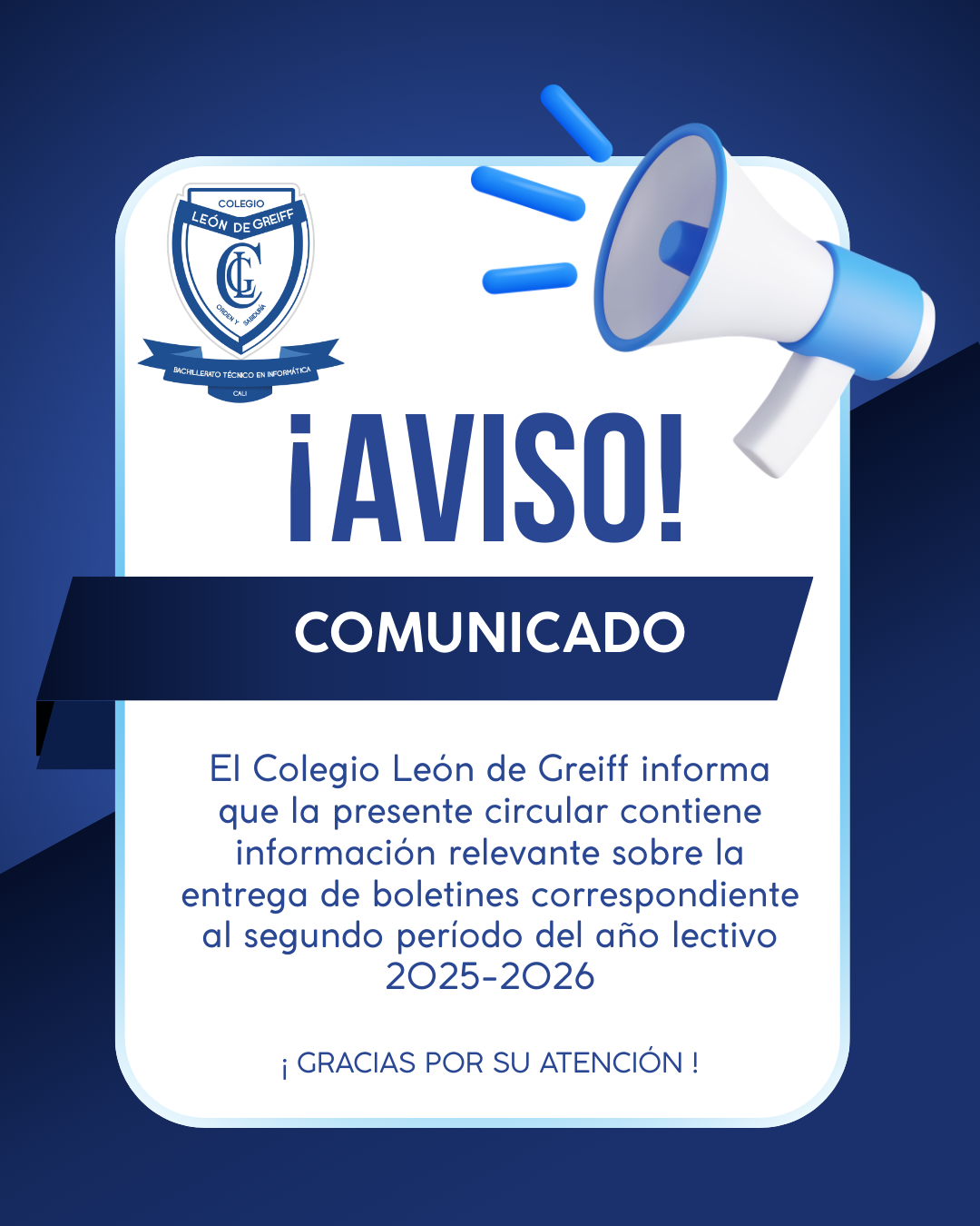 Aviso Reunion